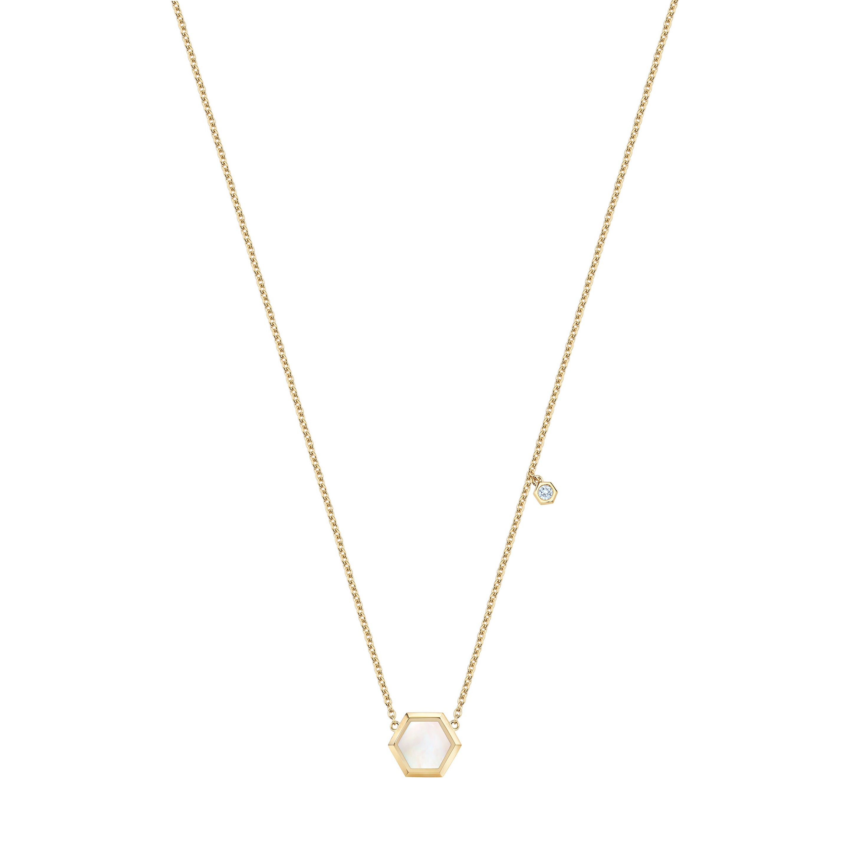 Birks Bee Chic  Mother Of Pearl Necklace with Diamond 450016275860