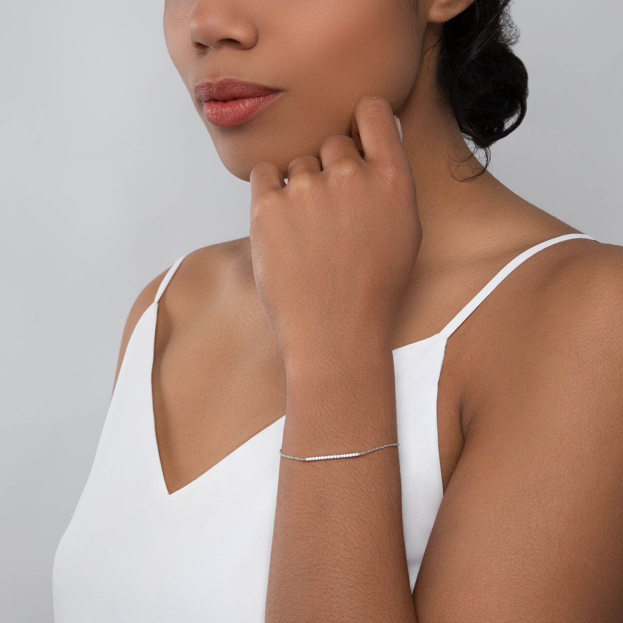 Birks Rosée du Matin  Diamond Bar Bracelet 450011811889