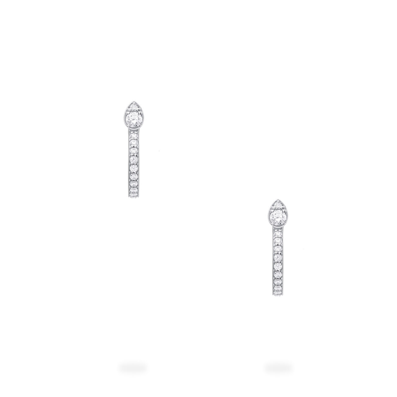 Birks Splash  Diamond Hoop Earrings 450016185282