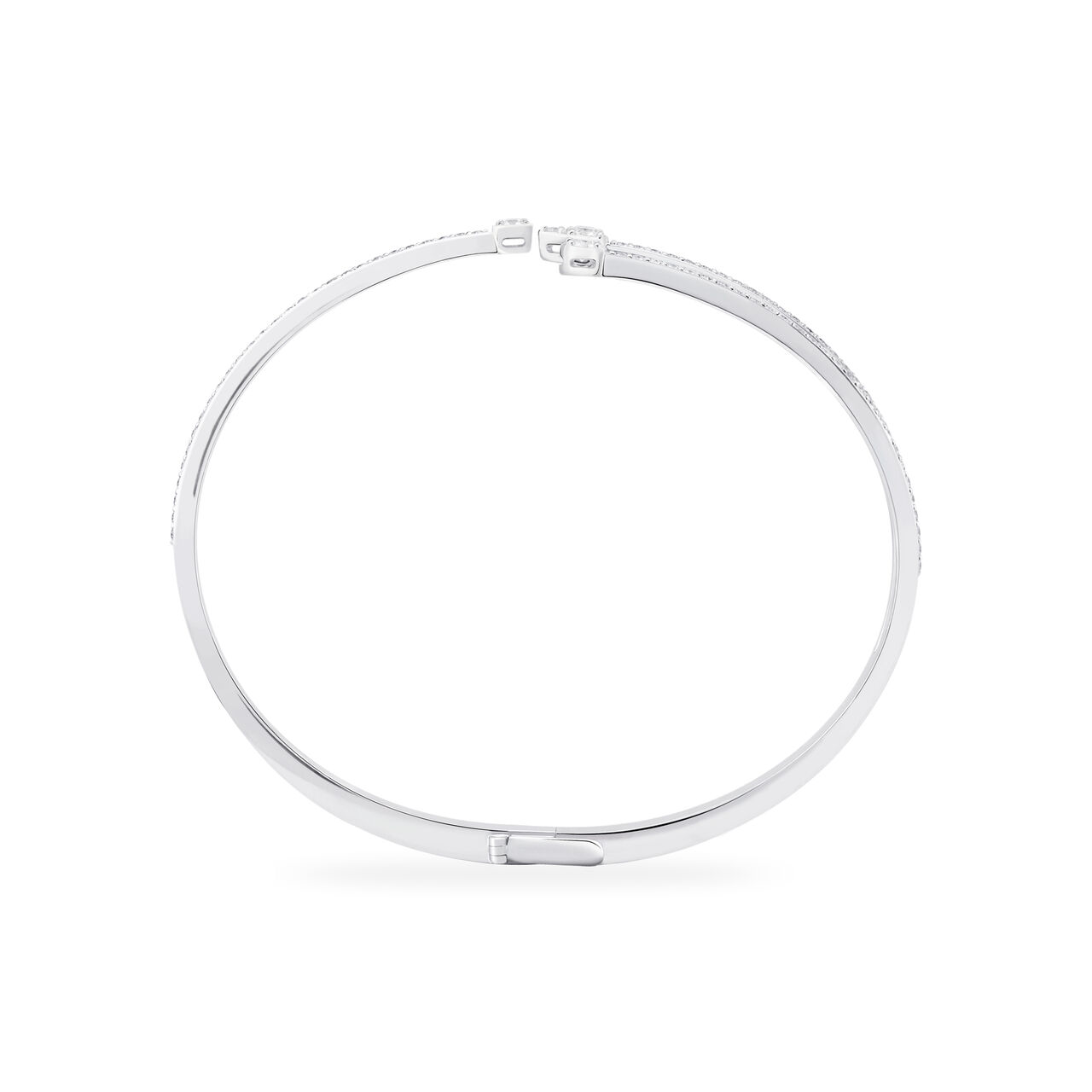 Birks Splash  Triple Row Diamond Bangle Bracelet 450016185855