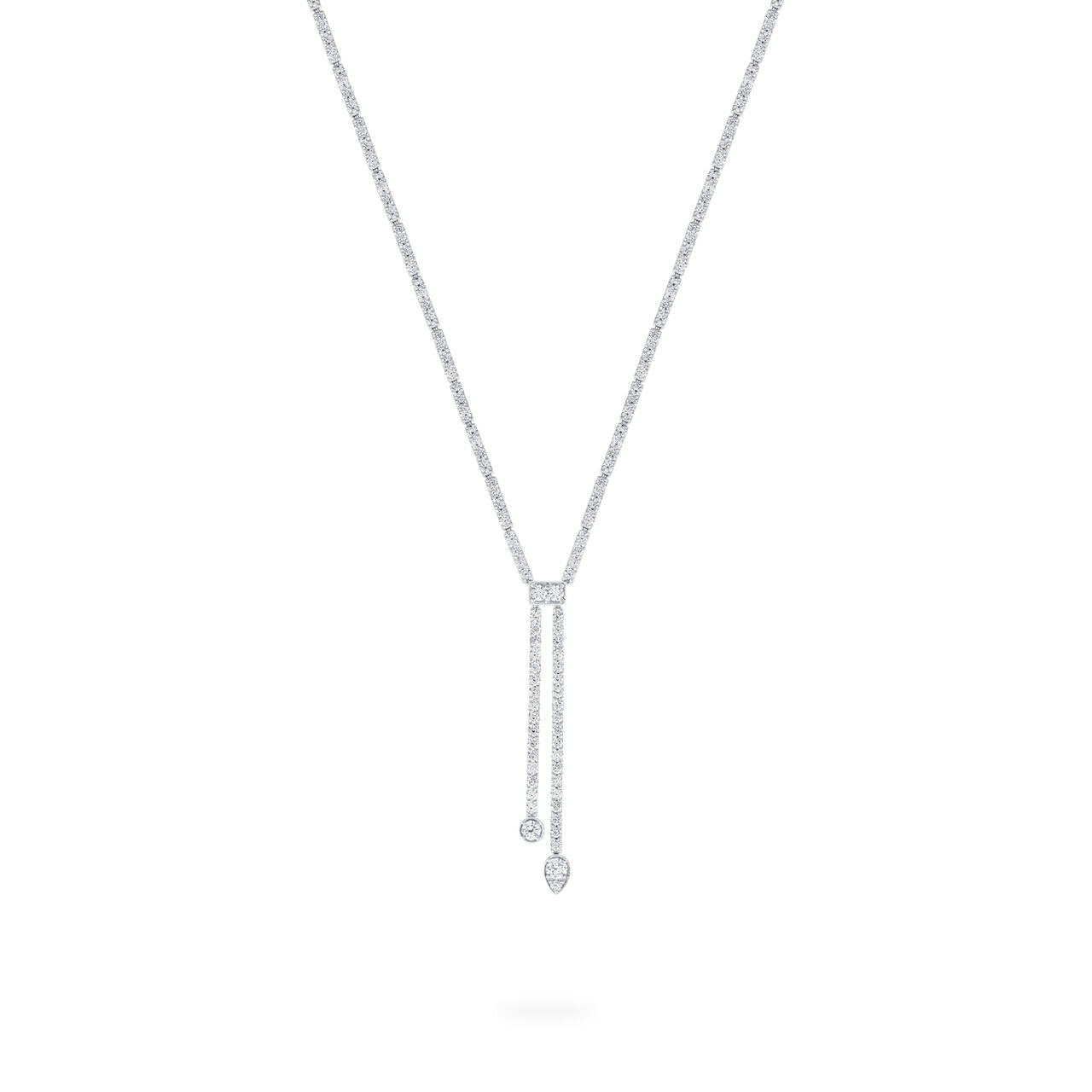 Birks Splash  Diamond Lariat Necklace 450016254735