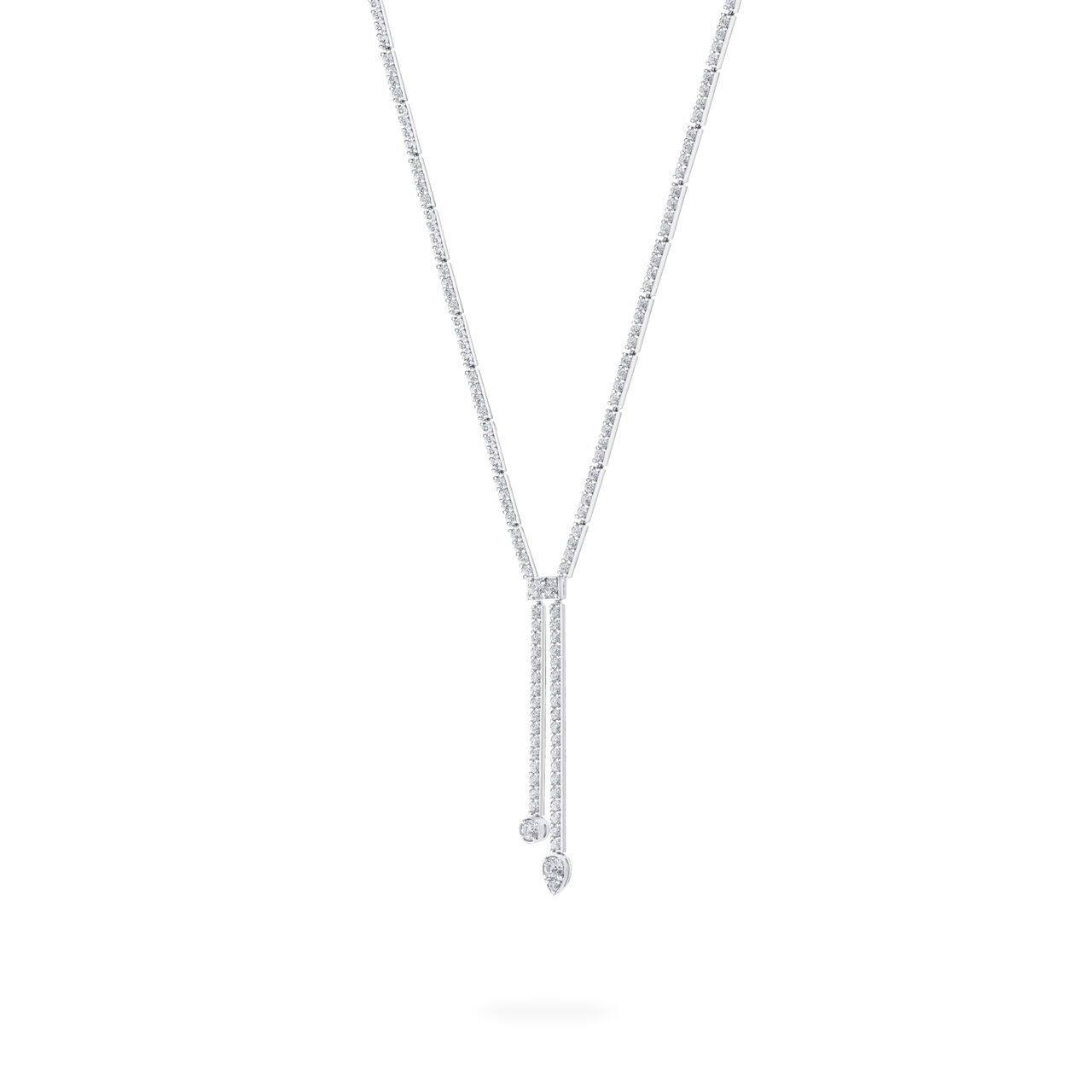 Birks Splash  Diamond Lariat Necklace 450016254735