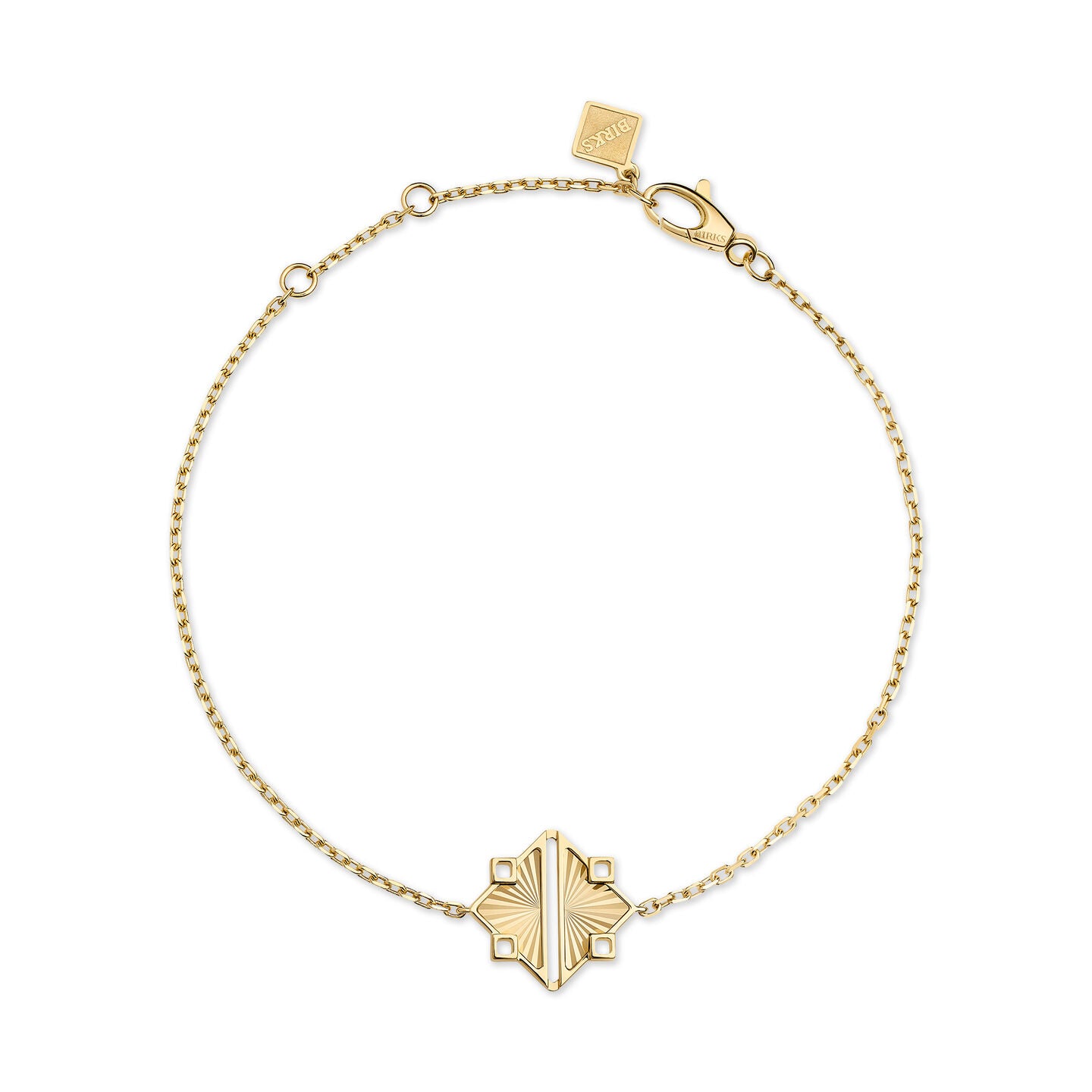 Birks Muse® Guilloché Yellow Gold Bracelet, Small 450018472830