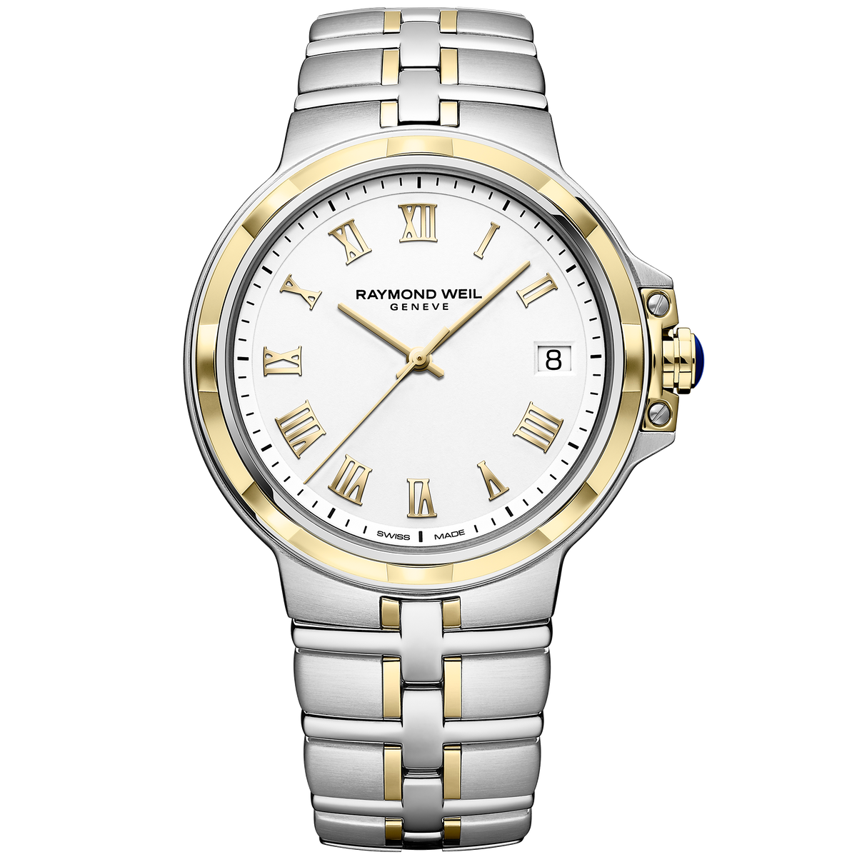 Raymond Weil Parsifal 41mm Quartz Classic White Dial 5580STP00308