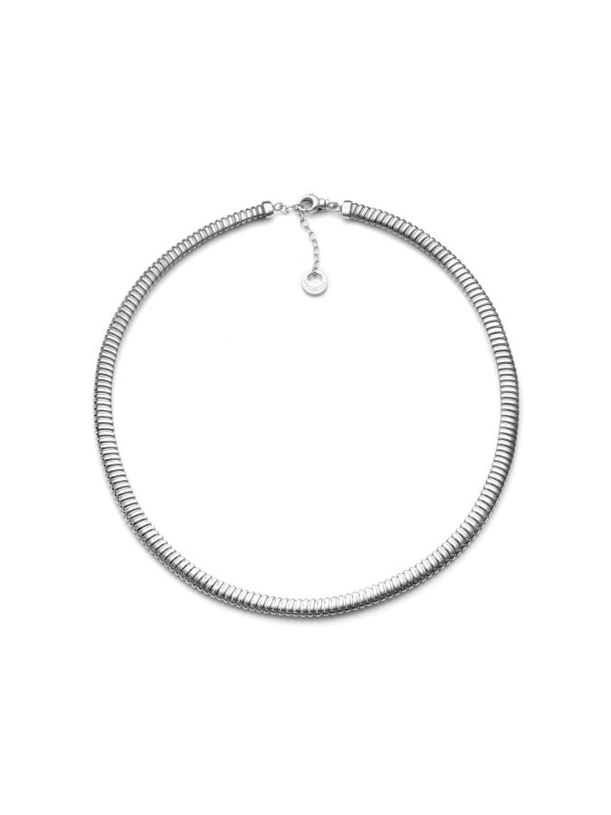 Silver tubogas necklace 571899S