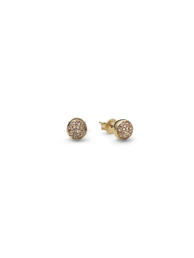 Golden silver earrings Gea  577579