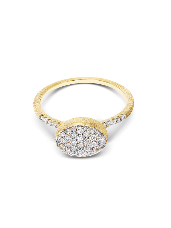 "ƒLITE" DIAMONDS AND GOLD ENGAGEMENT RING (MEDIUM) AS30-583