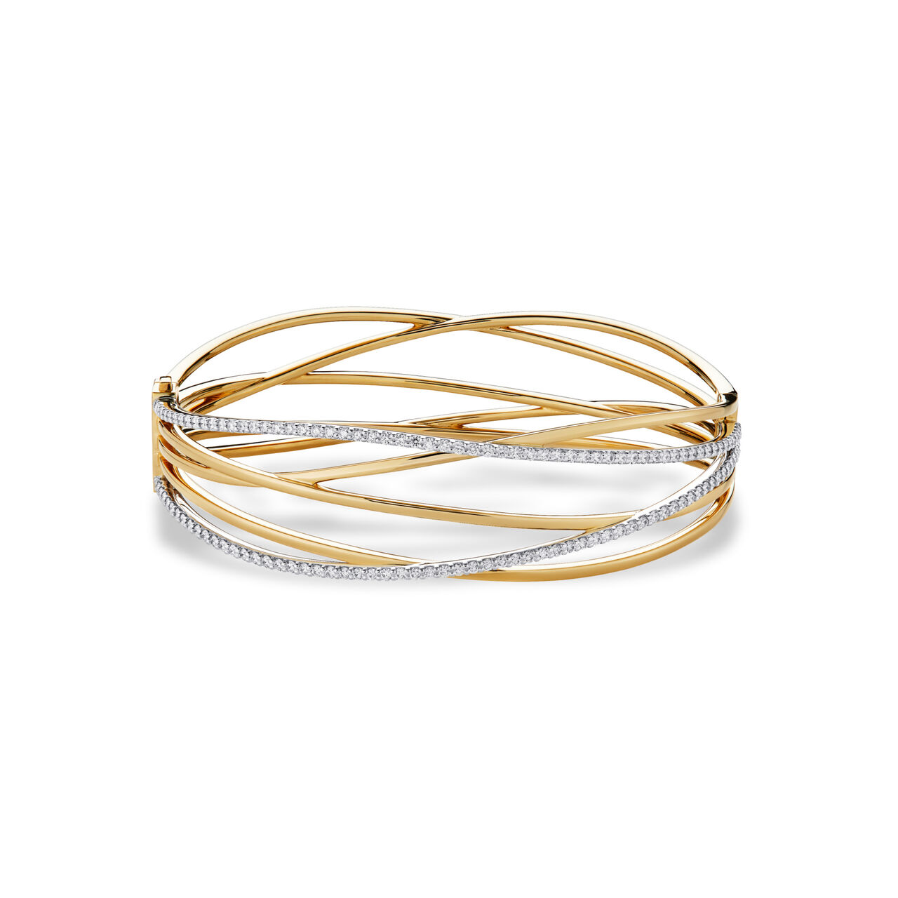 Birks Rosée du Matin  Diamond and Yellow Gold Bracelet 450017562600