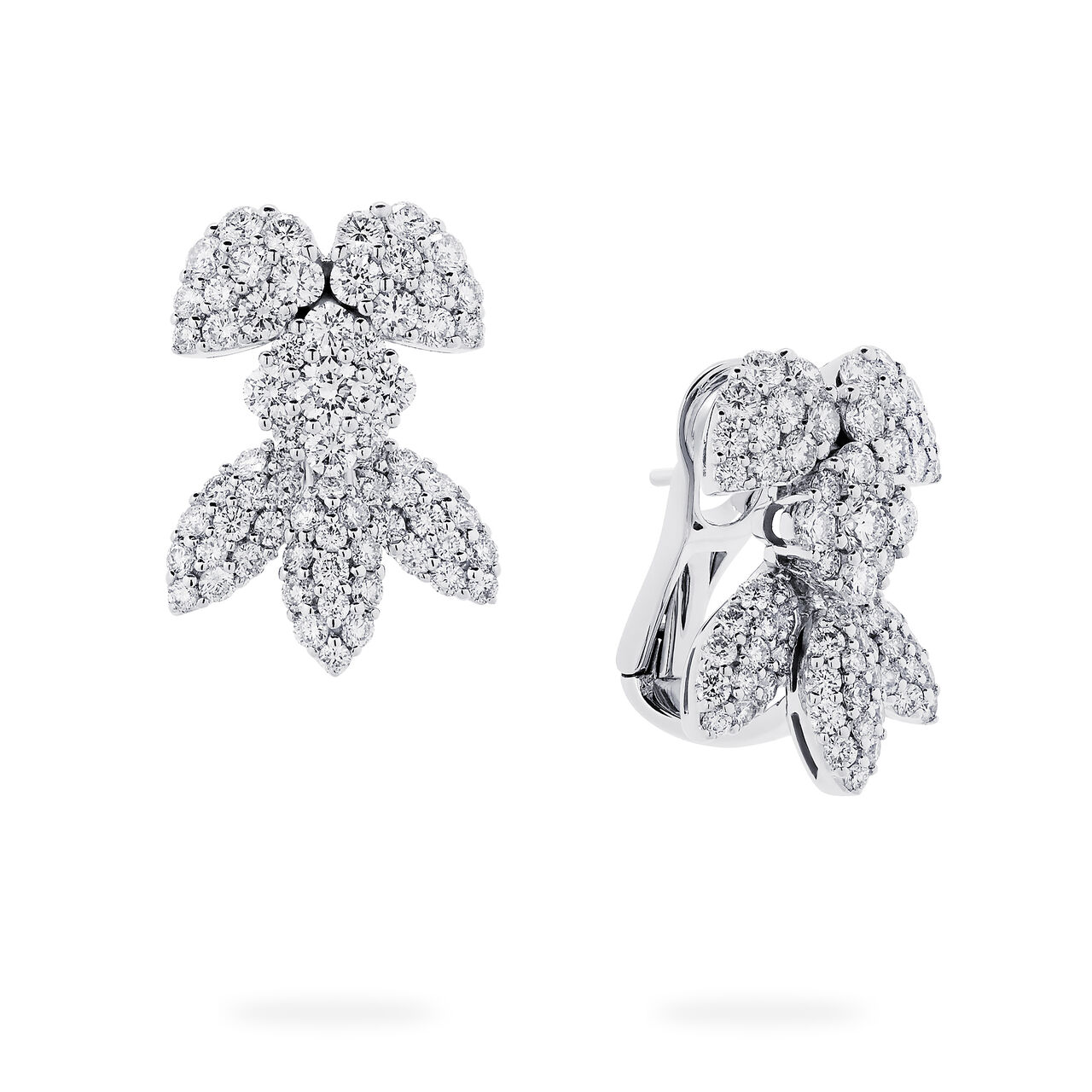 Birks Snowflake  Birks Snowflake Diamond Snow Angel Earrings, Large 450010728096