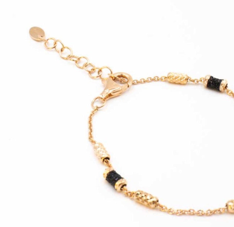 PESAVENTO POLVERE BRACELET PINK/BLACK SHINEY WPLVD-221