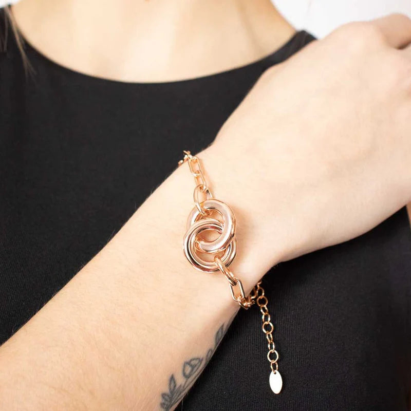 Pesavento Elegance Incrocio Pink Bracelet WELGD042