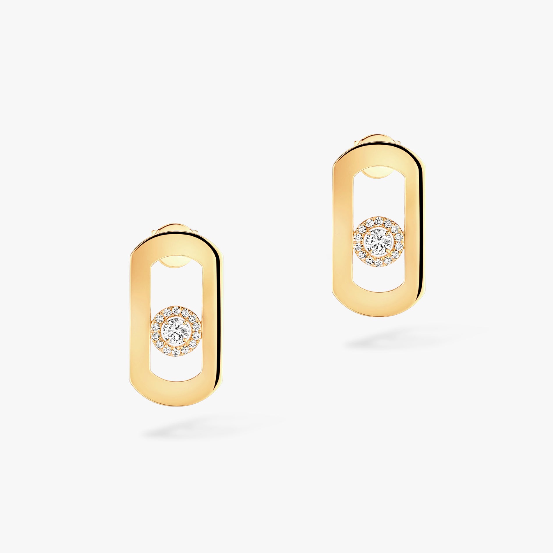MESSIKA YELLOW GOLD DIAMOND EARRINGS 12930-YG