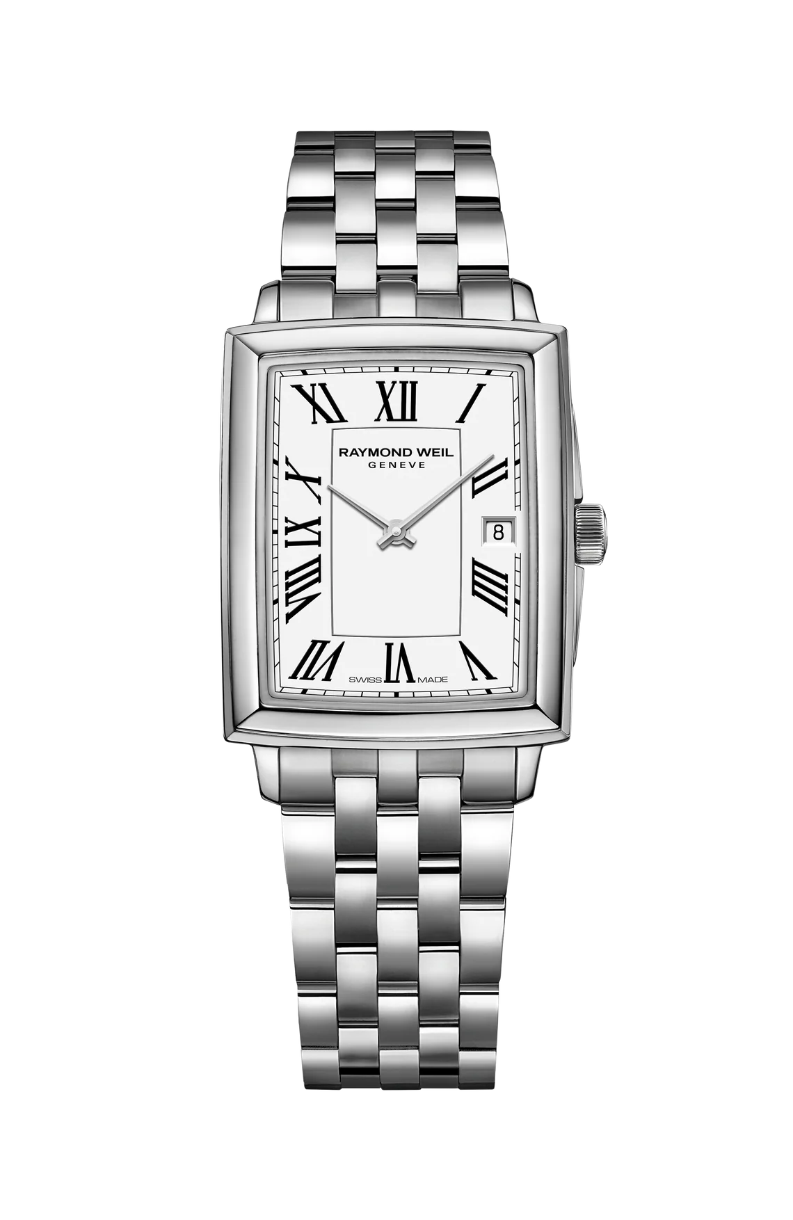 toccata square 22 x 28 mm, white dial  SKU:5925-ST-00300