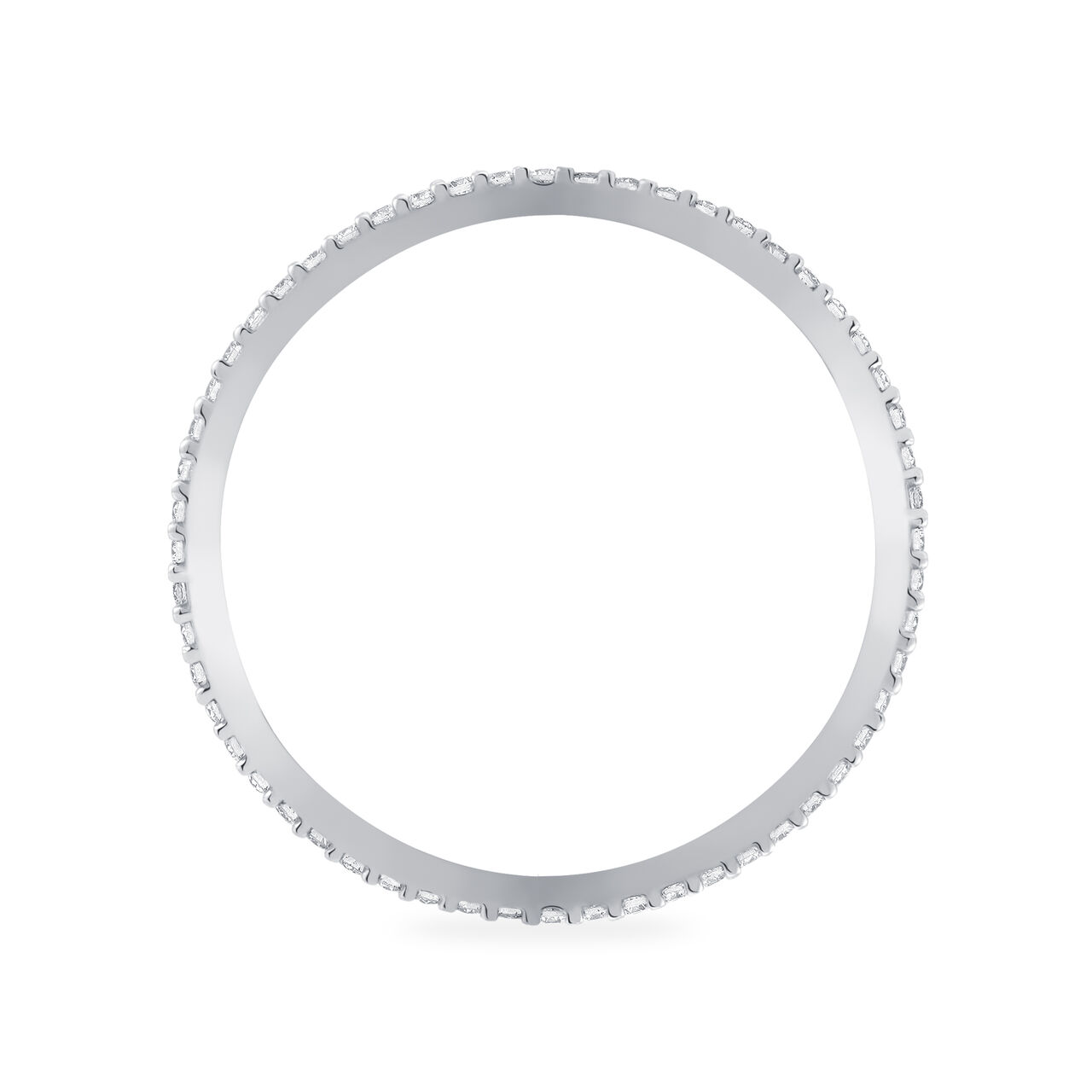 Birks Iconic  Stackable Diamond Rosée du Matin Ring, White Gold 450011681932