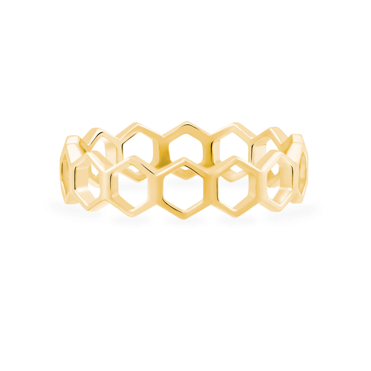 Birks Iconic  Yellow Gold Stackable Bee Chic Ring 450011675429