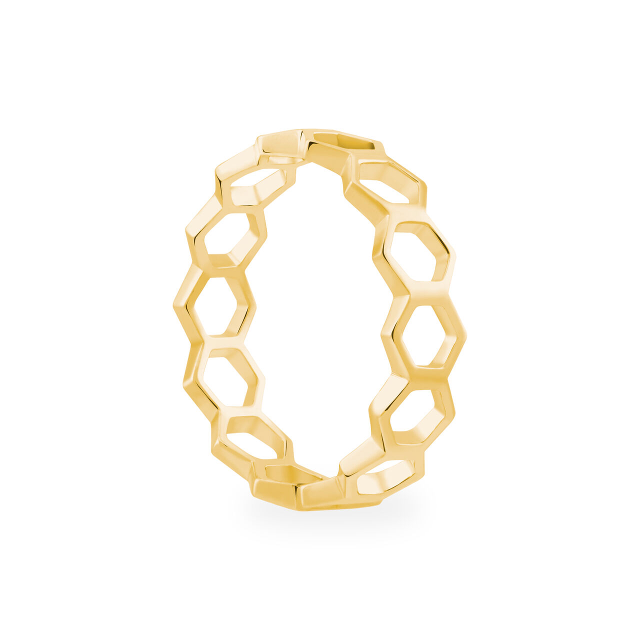 Birks Iconic  Yellow Gold Stackable Bee Chic Ring 450011675429