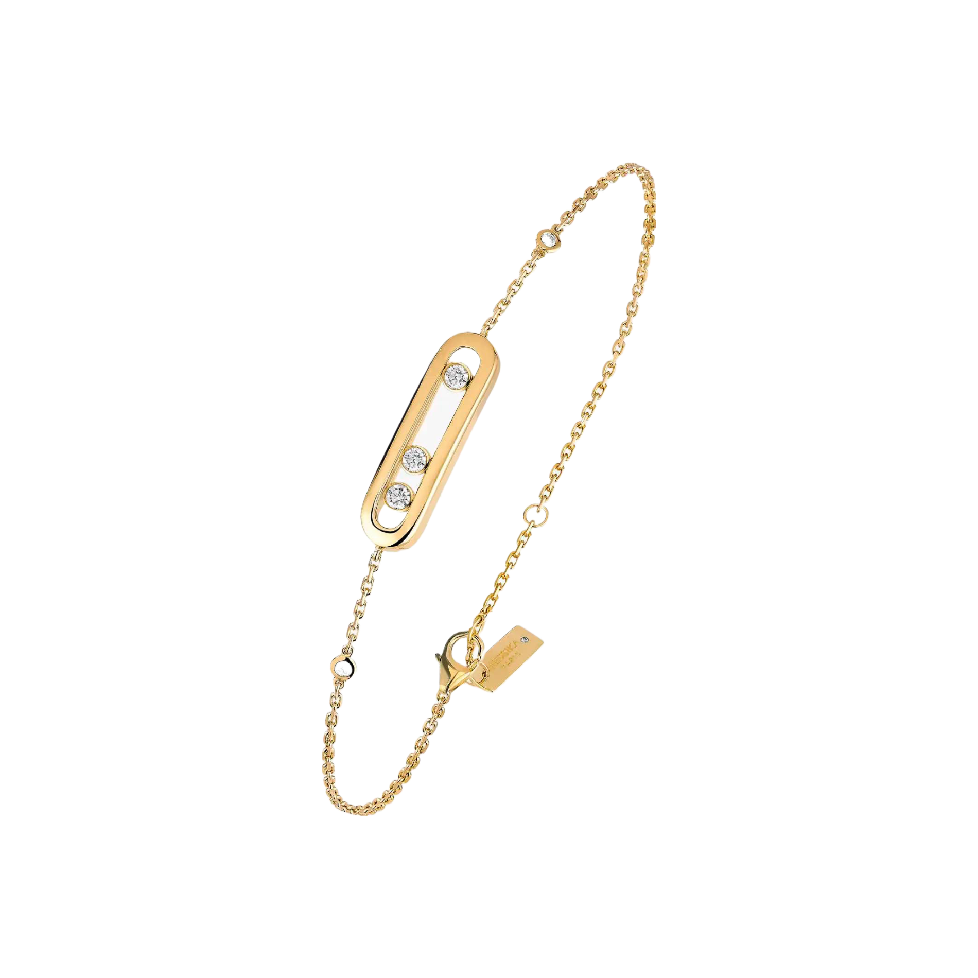 Messika YELLOW GOLD DIAMOND BRACELET BABY MOVE 04324-YG