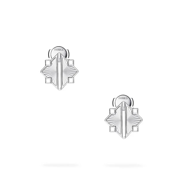 Birks Muse Guilloche Silver Stud - Small  450018466167