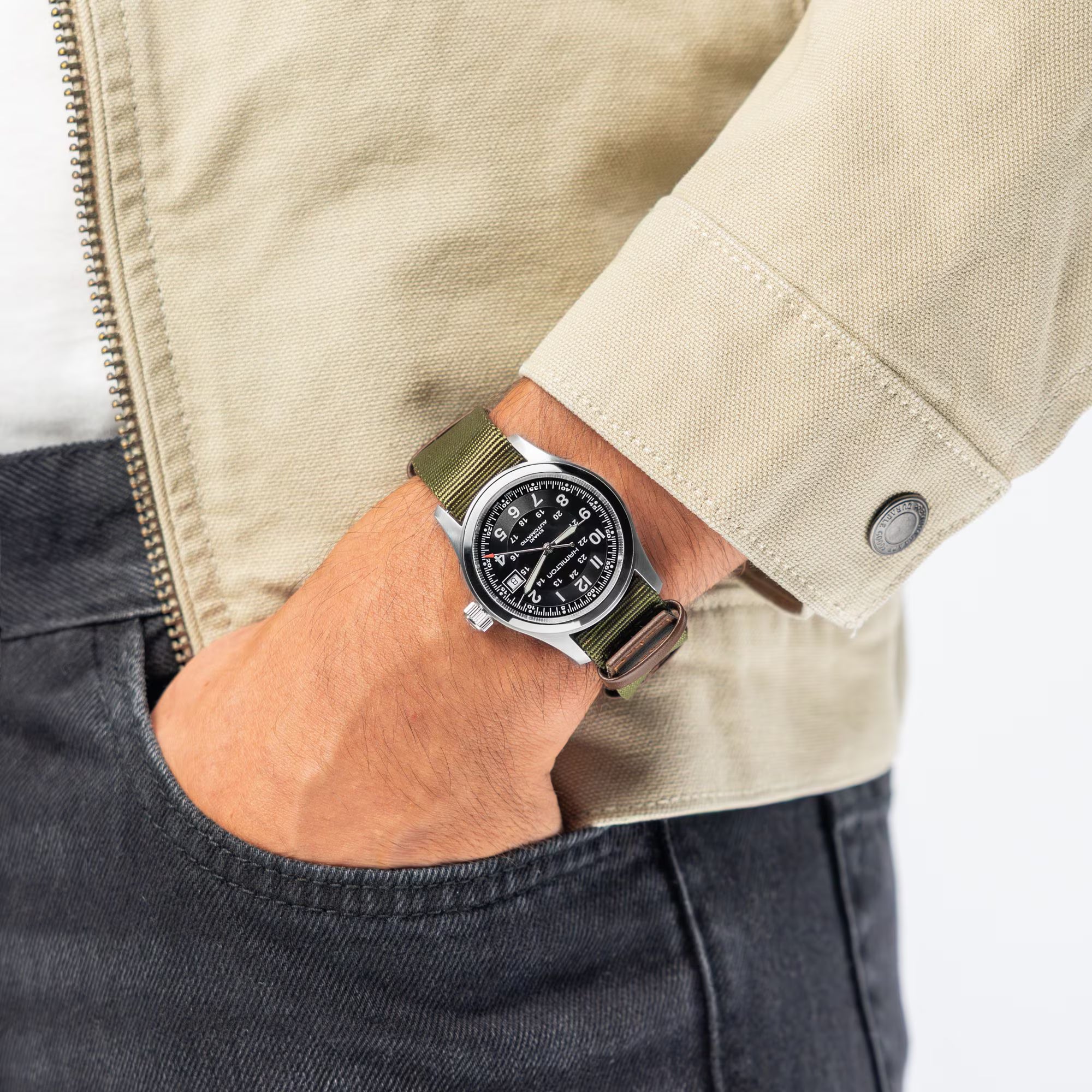 Khaki Field Auto 38mm Call of Duty H70475930