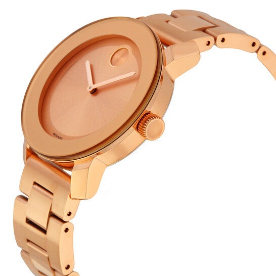 MOVADO Women's Bold Rose-Tone Stainless Steel Watch 3600342