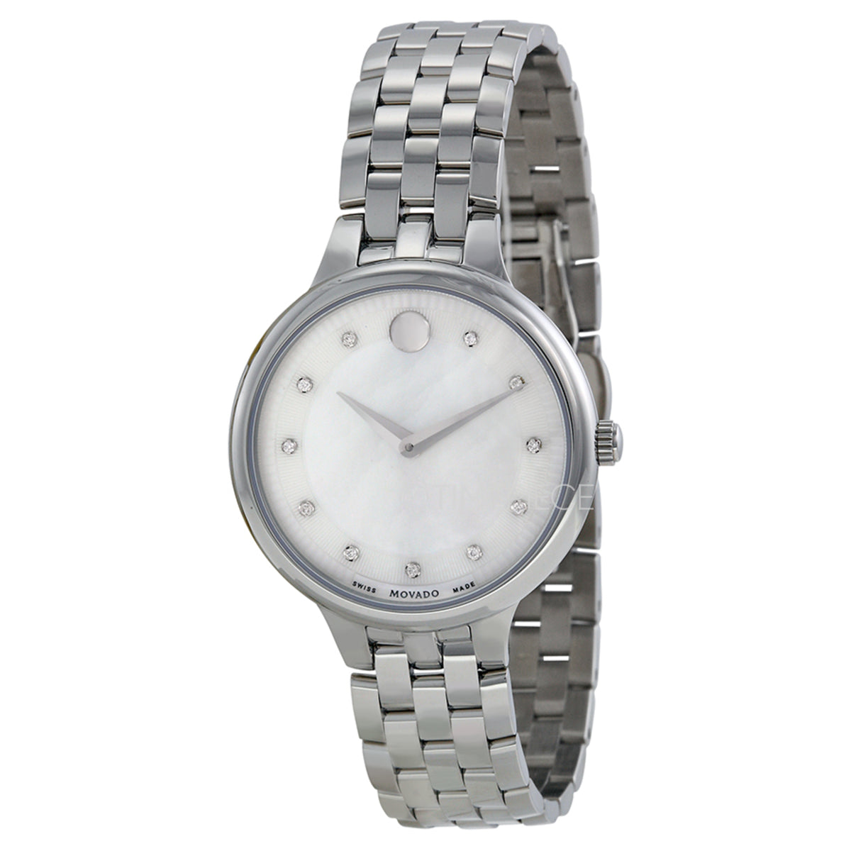 MOVADOTrevi Mother of Pearl Dial Stainless Steel Ladies Watch 0606810