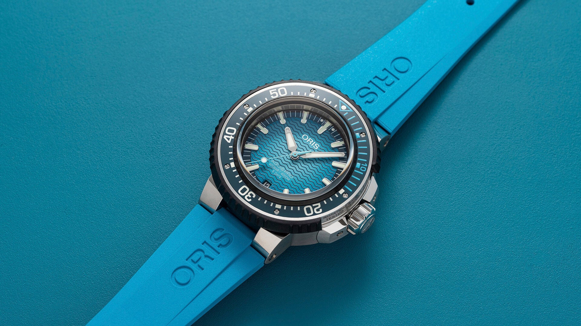 ORIS AQUIS PRO 4000M 01 400 7777 7155-Set