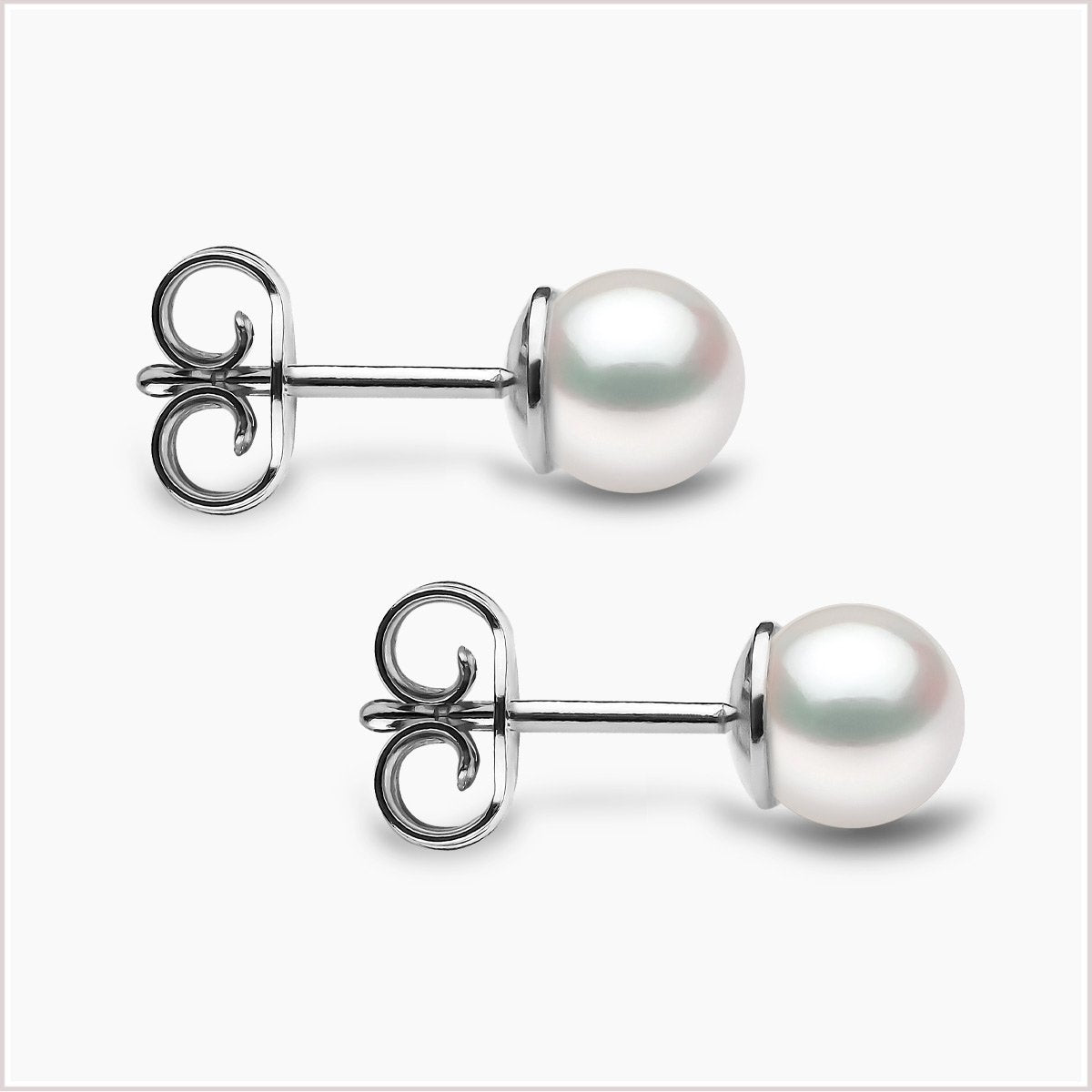 Yoko London Classic Akoya Pearl Stud Earrings EYK109507-AA