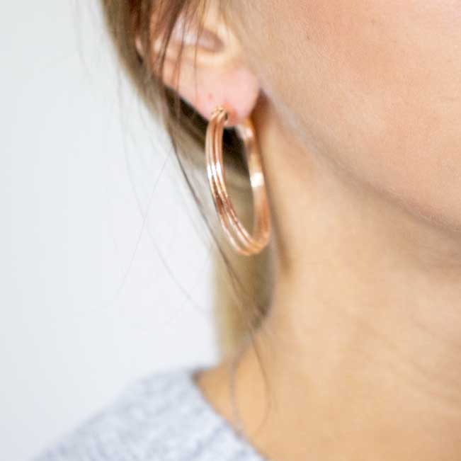 Pesavento Rhodium and Grey Dust Earrings  WDNAO-099