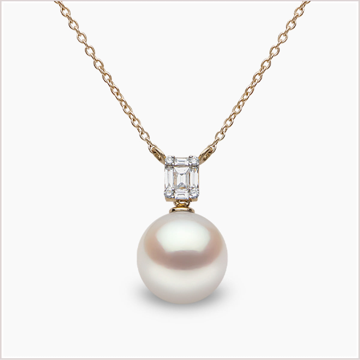 Yoko London Starlight South Sea Pearl and Diamond Necklace QYP2266-6W-EHY