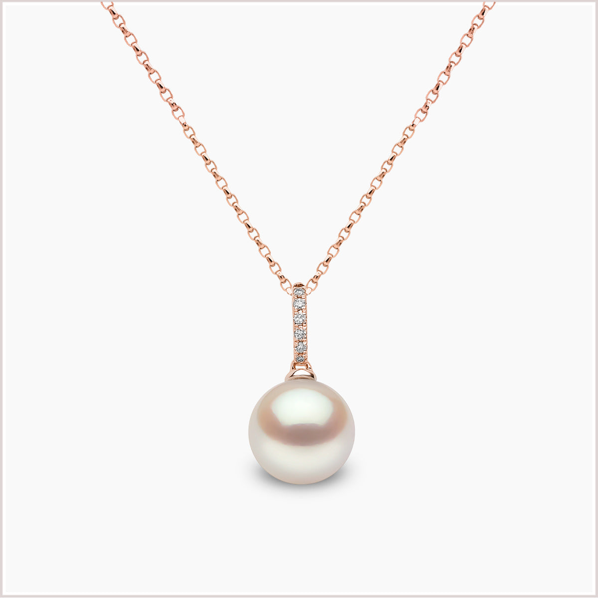 Classic Freshwater Pearl Diamond Bracelet YPM0021-905