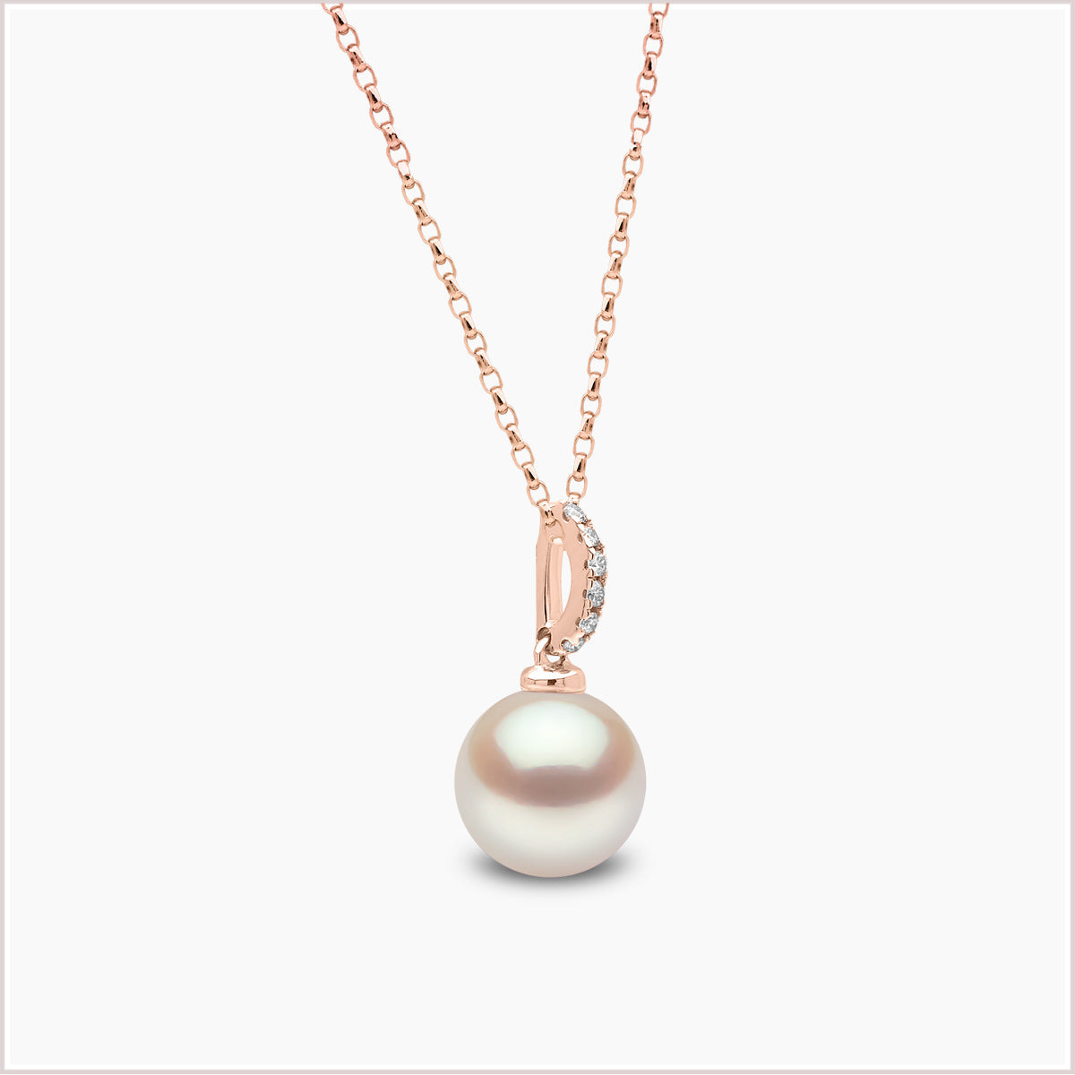 Classic Freshwater Pearl Diamond Bracelet YPM0021-905