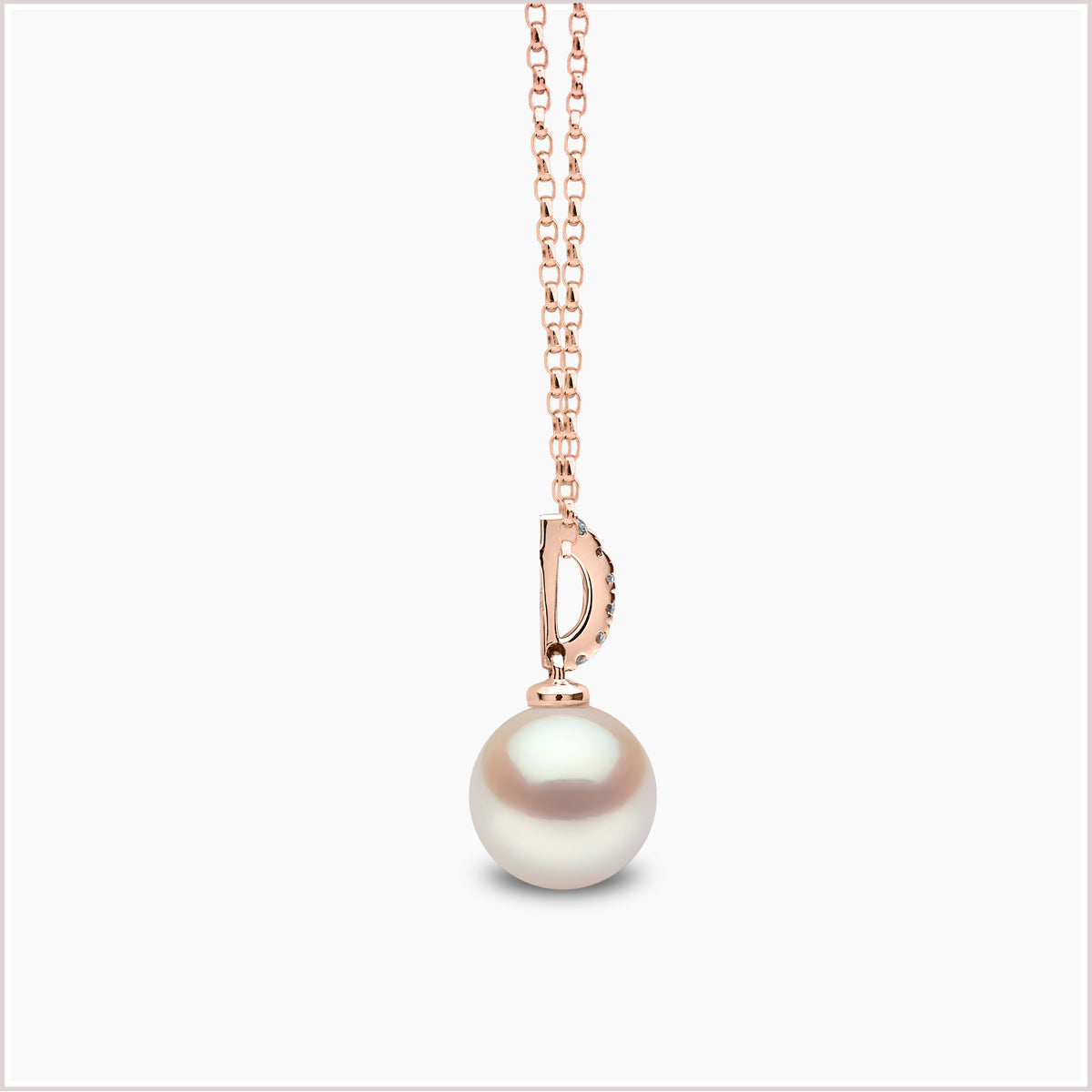 Classic Freshwater Pearl Diamond Bracelet YPM0021-905